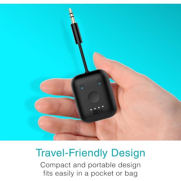 MEE Audio Connect Air In- Flight Bluetooth Wireless Audio Transmitter Adapter - Picture 8 of 9